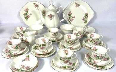 A large group of assorted tea services, including a Royal Albert bone china service; and others