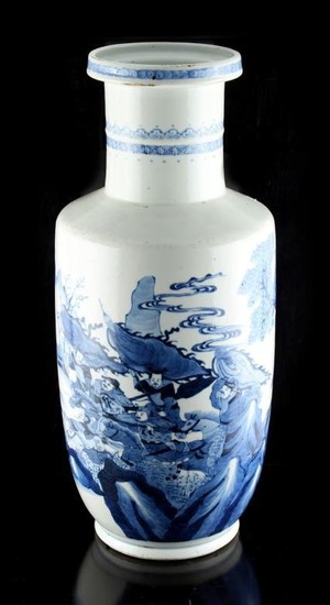 A late 19th / early 20th century Chinese blue...
