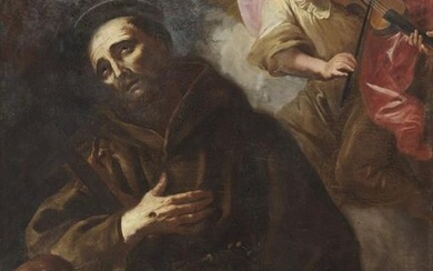 ARTISTA GENOVESE DEL XVII SECOLO Saint Francis and the