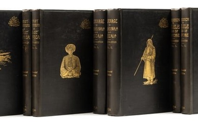 Africa.- Burton (Sir Richard Francis) The Memorial Edition of the Works, 7 vol., 1893-94.