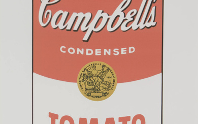 After Andy Warhol, American 1928-1987, Campbell’s Tomato Soup; offset lithograph...