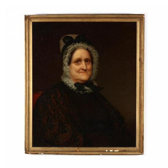 American School (19th century), Portrait of Mrs. Eunice