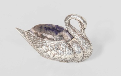 An Edward VII Novelty Silver Pin-Cushion, Maker's Mark Indistinct, Birmingham,...