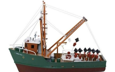 Andrea Gail Model Fishing Boat