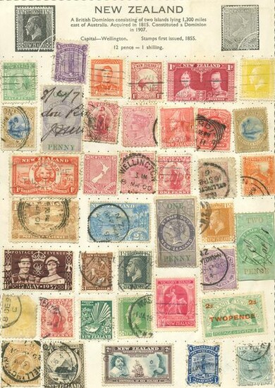 Antique Australian, NZ & PNG Stamps