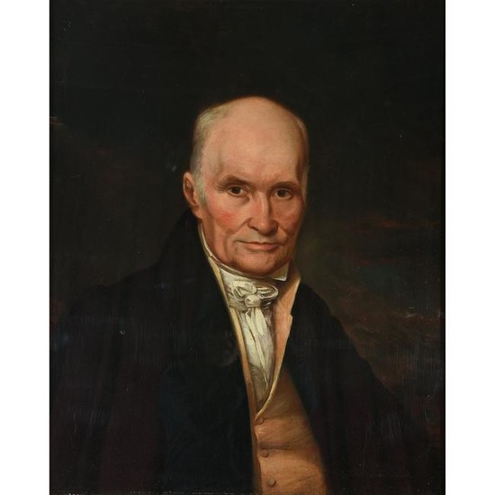 Attributed to John Wesley Jarvis "Portrait of a Man