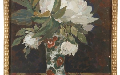 August von Brandis (1862-1947) "Still Life with Flowers"