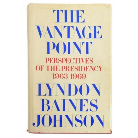 Autographed 1st Edition, President Lyndon Johnson