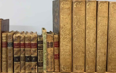 BUFFON, CUVIER ET DEMAREST. OEuvres complètes. 1839. 8 volumes. - GONCOURT. L'art du XVIIIe...