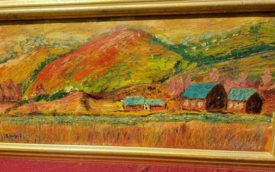 Bombard modern art painting country farmhouse PIERRE BONNARD (1867-1947)