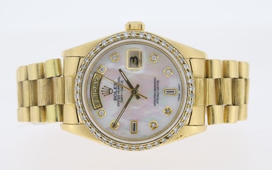 Brand: Rolex Model Name: Day Date 36 Reference: 18078...