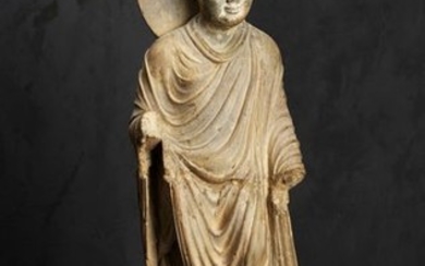 Buddha Art du Gandhâra, ca 2°-5° siècle Schiste.… Calendrier Art Précolombien - Art d’Asie - Nouvelle… Lot n° 48