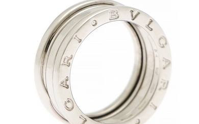 Bulgari: A “B.Zero1” ring of 18k white gold. Size 54.