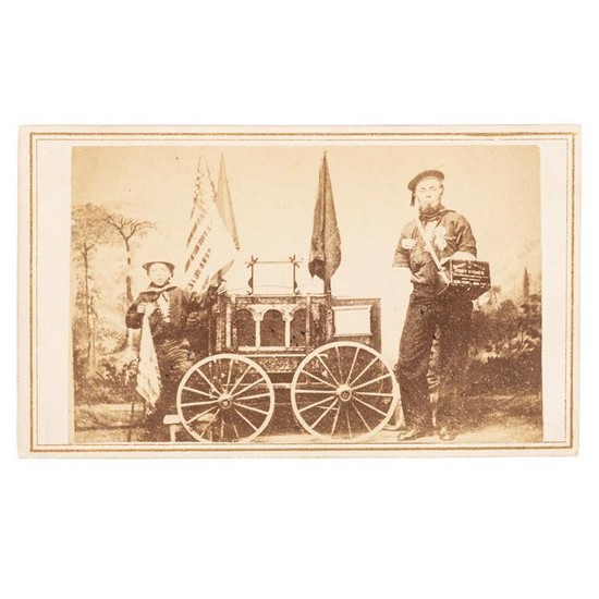 CDV of Fort Fisher Veteran and Child