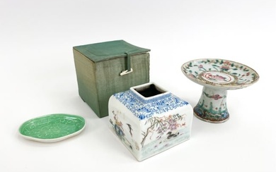 CHINESE EXPORT PORCELAIN GROUPING