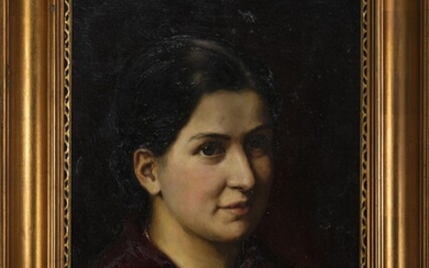 CONTINENTAL SCHOOL BUST-LENGTH PORTRAIT OF A LADY
