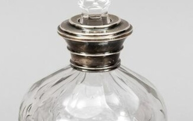 Carafe with silver neck mounting