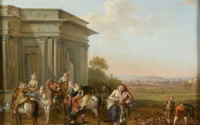 Carel van FALENS (Anvers 1683 - Paris 1733) Le... - Lot 48 - Oger - Blanchet