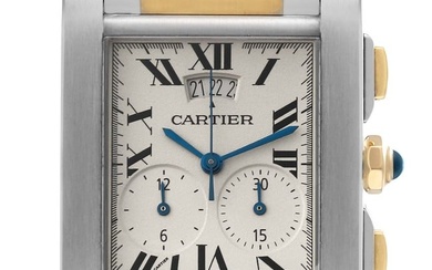 Cartier Tank Francaise Steel Yellow