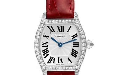 Cartier Tortue 18k White Gold