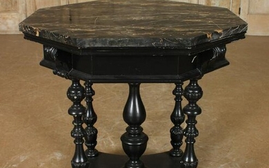 Continental Marble Top Center Table