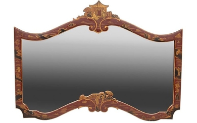 Decorative Chinoiserie Mirror