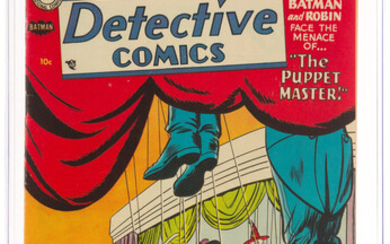 Detective Comics #212 (DC, 1954) CGC VF+ 8.5 Off-white...