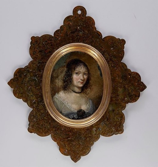 Dutch school circa 1615: "Portrait of a woman...