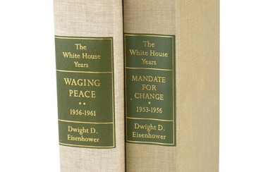 Dwight D. Eisenhower (2) Signed Books