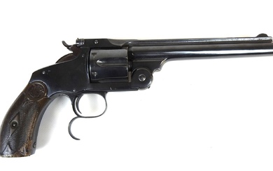 ETATS-UNIS. Revolver SMITH & WESSON New model N° 3 Target, simple action, calibre 38-44 Smith...