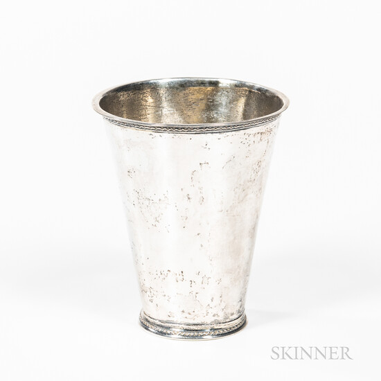Early Continental Silver Beaker