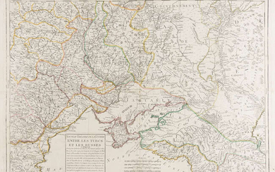 Eastern Europe.- Ottoman Empire.- Mondhare (L.J.) Carte du Théatre de la Guerre Presente Entre les Turcs, les Russes..., 1788; and another (2)
