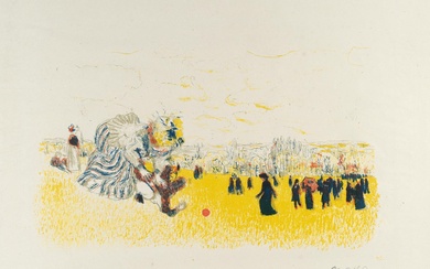 Edouard Vuillard (1868 Cuiseaux - La Baule 1940) – Jeux d'enfants