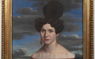 Eduard Friedrich Leybold (1798 - 1879) PORTRAIT OF A LADY