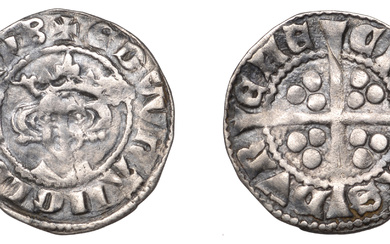 Edward I (1272-1307), Penny, class 9b1/10ab mule, Durham, Bishop Bec, mm. plain...