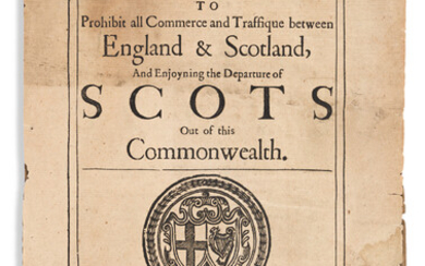 England and Wales, Parliament, Public General Acts, 1650. An Act to Prohibit all...