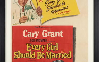 Every Girl Should be Married Vintage Poster United States, 1948,...