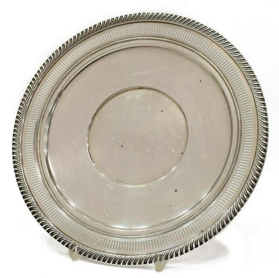 FISHER SILVERSMITHS STERLING RETICULATED PLATE