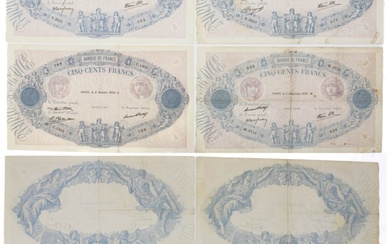 FRANCE Banque de France 500 Francs (4), 9 octobre 1930, C.1403 768...