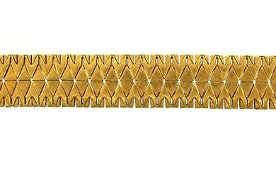 FUNKY Tribal 18k Gold Bracelet