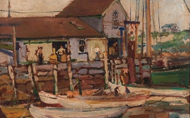 Florence Dell Bradway (American, 1897-1966) North Shore Harbor