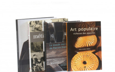 Four french books on art and craft