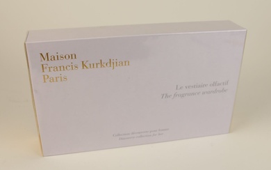 Francis Kurkdjian - "Le Vestiaire Olfactif" - (2021) Coffret en carton titré scellé sous cellophane...