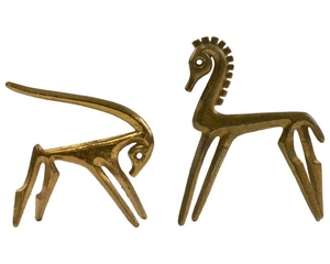 Frederick Weinberg - Bronze Horse & Ram