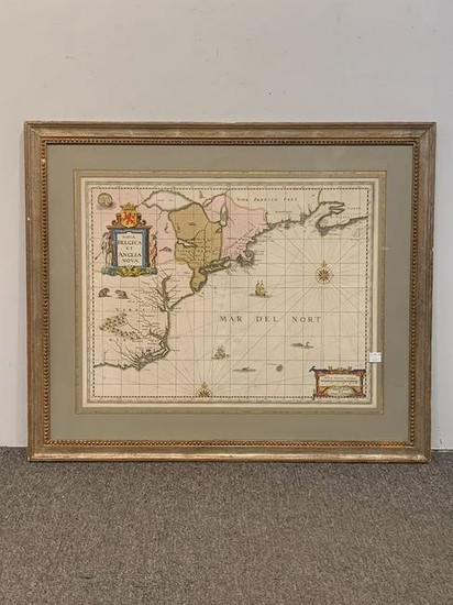 G. Valk and P. Schenk Map of New England