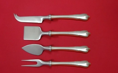 Grand Colonial by Wallace Sterling Silver Cheese Serving Set 4pc HHWS Custom