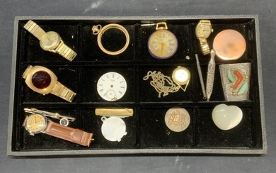 Group Lot Sterling Silver, Watches, More