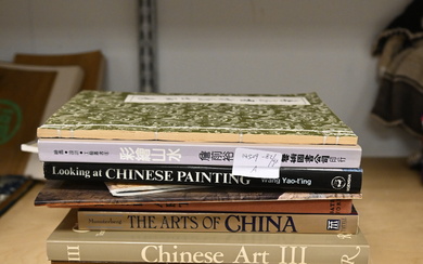Group of Chinese Reference Art Books