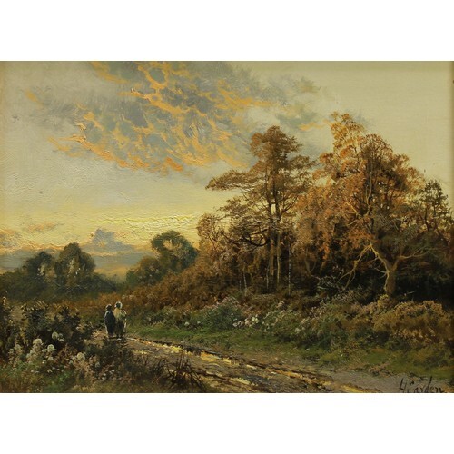 H. Carden (early 20th century) The Long Walk Home signed, o...