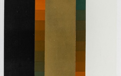HUGO DEMARCO (1932 - 1995) Espace couleurs